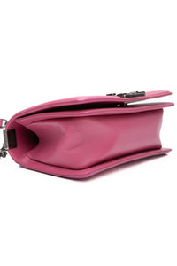 CHANEL Pink Galuchat Stingray Small Boy Flap Bag