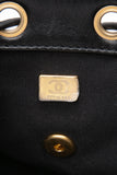 CHANEL 24S Black Quilted Lambskin Enamel and Gold Tone Hardware Backpack