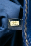 CHANEL Blue Quilted Glazed Leather On-The-Road XL Tote Bag