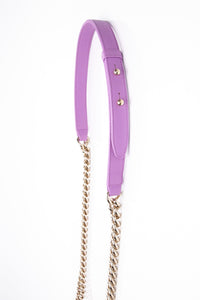 CHANEL Purple Caviar Quilted Boy Small Flap Bag