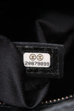 CHANEL Large Black Quilted Leather Python Easy Carry Tote