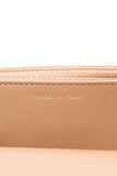 CHANEL Beige Caviar Quilted Pocket Clutch Wallet On Chain WOC