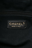 CHANEL Black Reissue Glazed Calfskin Leather Shopping Tote Bag