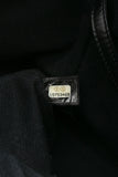 CHANEL Black Reissue Glazed Calfskin Leather Shopping Tote Bag