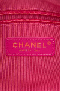 CHANEL 20S White Black Tweed Calfskin Chain Signature Bowling Crossbody Bag (New)