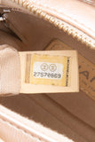 CHANEL Light Pink Iridescent Aged Calfskin Quilted Small Gabrielle Hobo Bag