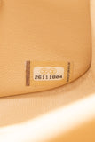 CHANEL Beige Caviar Quilted Jumbo Classic Double Flap Bag