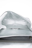 CHANEL Metallic Silver Lambskin Quilted 2.55 Reissue 277 Flap Bag