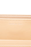 CHANEL Beige Caviar Quilted Wallet On Chain WOC
