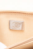 CHANEL Beige Caviar Quilted Wallet On Chain WOC
