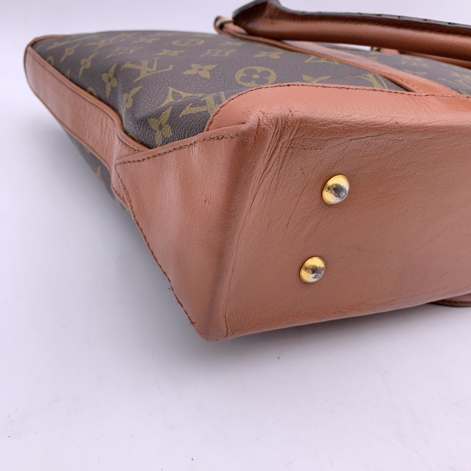 LOUIS VUITTON Vintage Monogram Canvas Sac Weekend Tote Bag