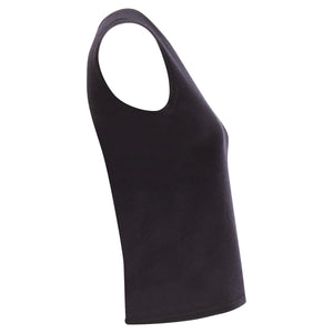 Christian Dior Cashmere Silk CD Logo Charm Knit Tank Vest
