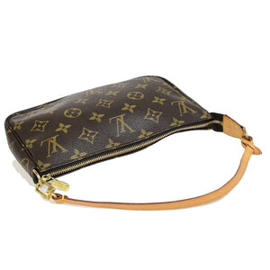 Louis Vuitton Pochette Accessoires  Canvas Clutch Bag