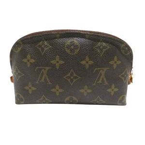 Louis Vuitton Cosmetic Pouch  Canvas Clutch Bag