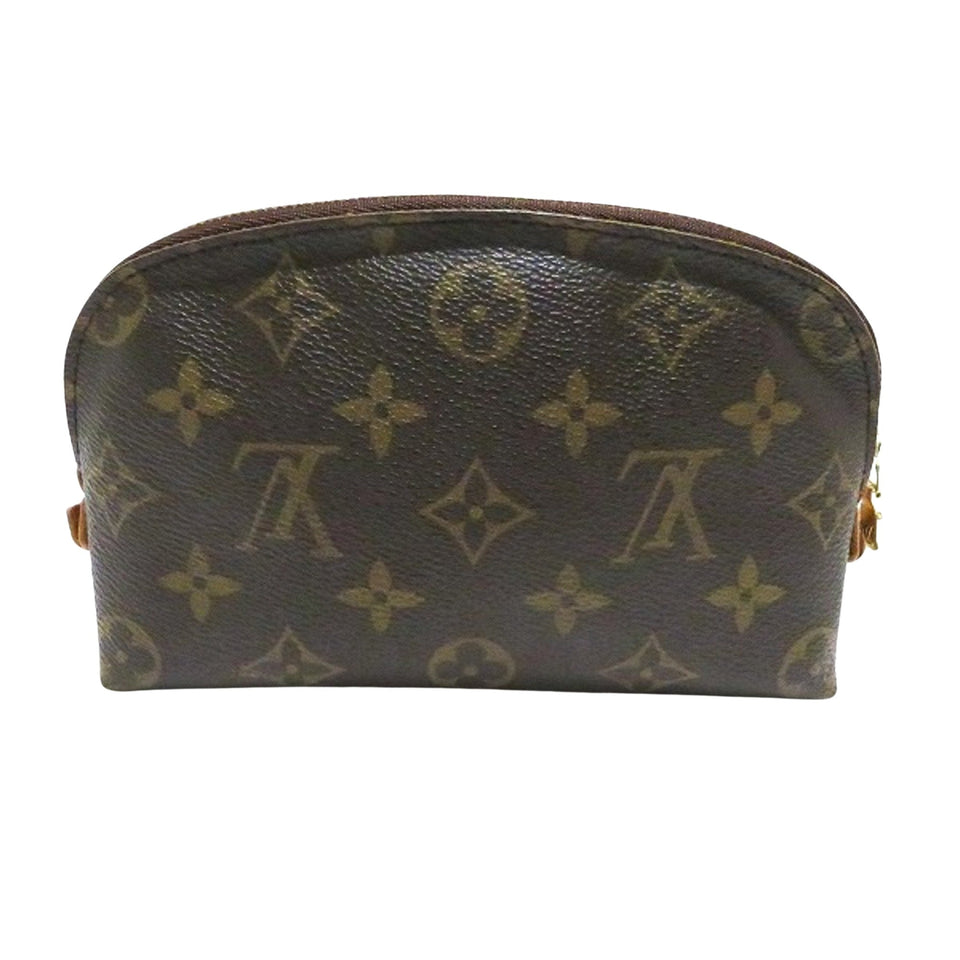 Louis Vuitton Cosmetic Pouch  Canvas Clutch Bag