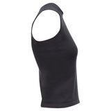 Dior Cotton Silver CD Logo Plate Sleeveless Crew Neck Tank Top