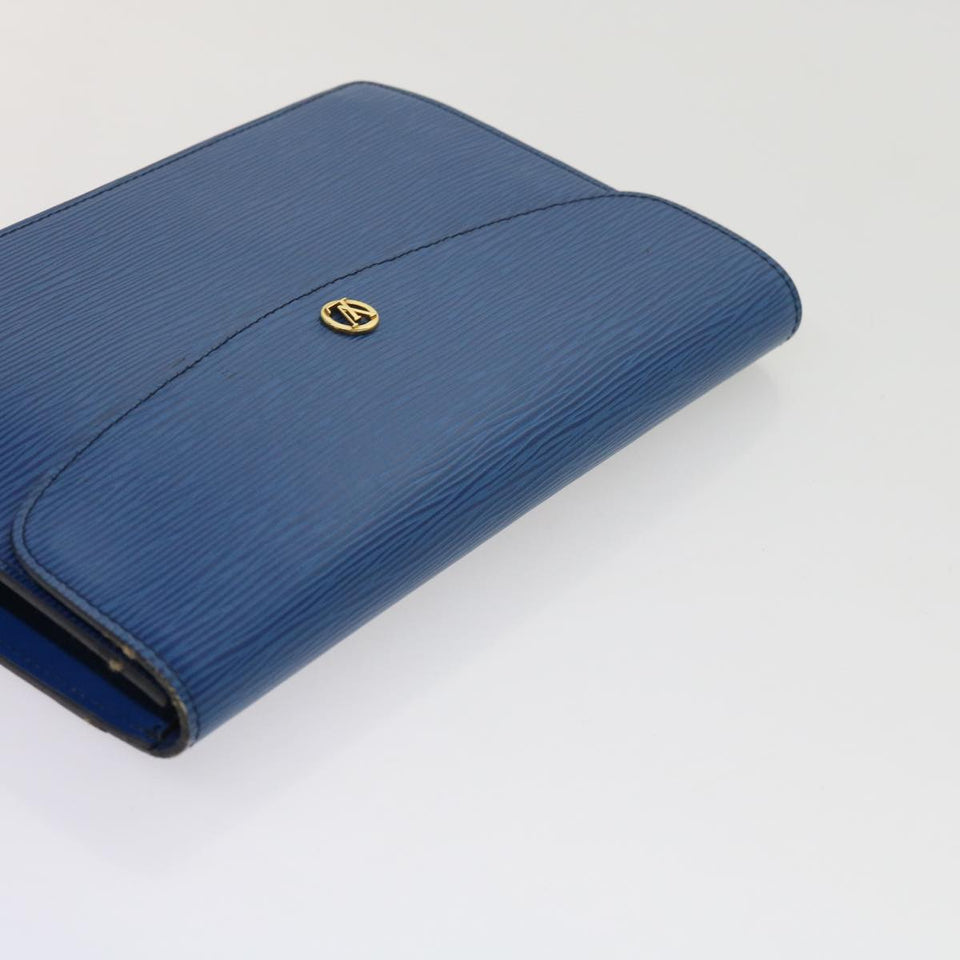 Louis Vuitton Montaigne  Leather Clutch Bag