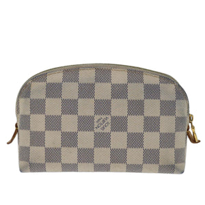Louis Vuitton Cosmetic Pouch  Canvas Clutch Bag