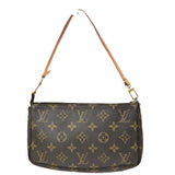 Louis Vuitton Pochette Accessoires  Canvas Clutch Bag