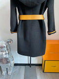 Luxury Louis Vuitton  Wrap Coat 031