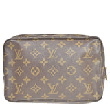 Louis Vuitton Trousse De Toilette  Canvas Clutch Bag
