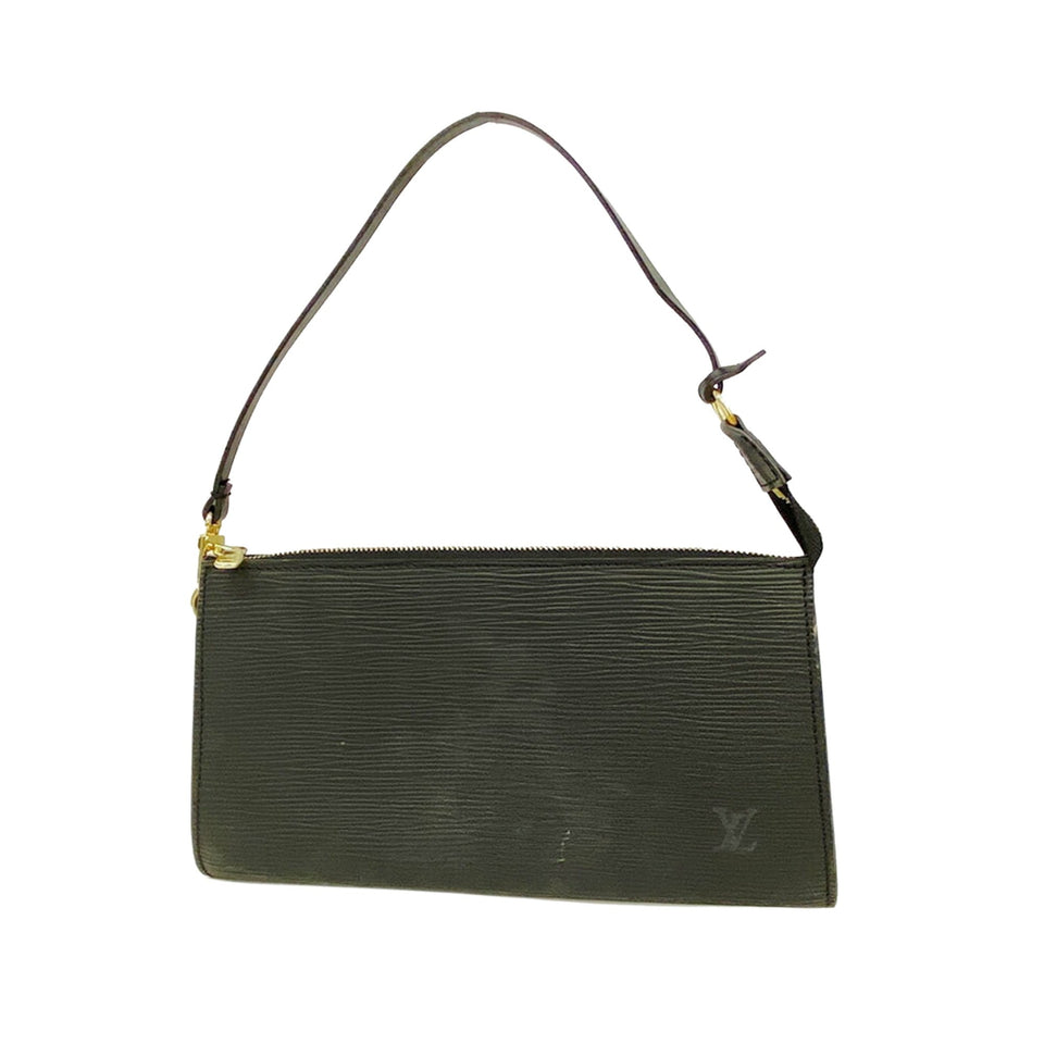 Louis Vuitton Pochette Accessoires  Leather Clutch Bag