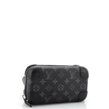Horizon Clutch Monogram Eclipse Canvas