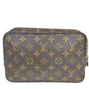 Louis Vuitton Trousse De Toilette  Canvas Clutch Bag