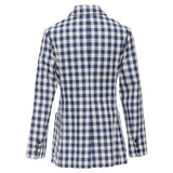 Christian Dior virgin wool checkered bar jacket