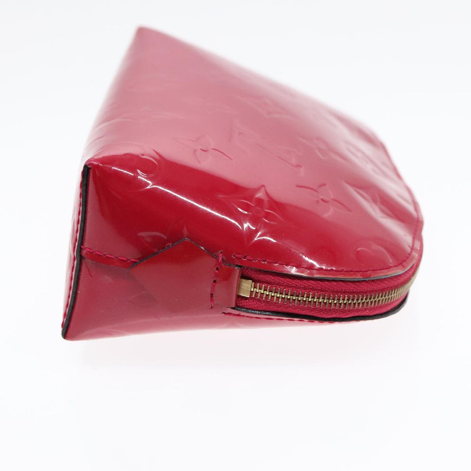 Louis Vuitton Cosmetic Pouch  Patent Leather Clutch Bag