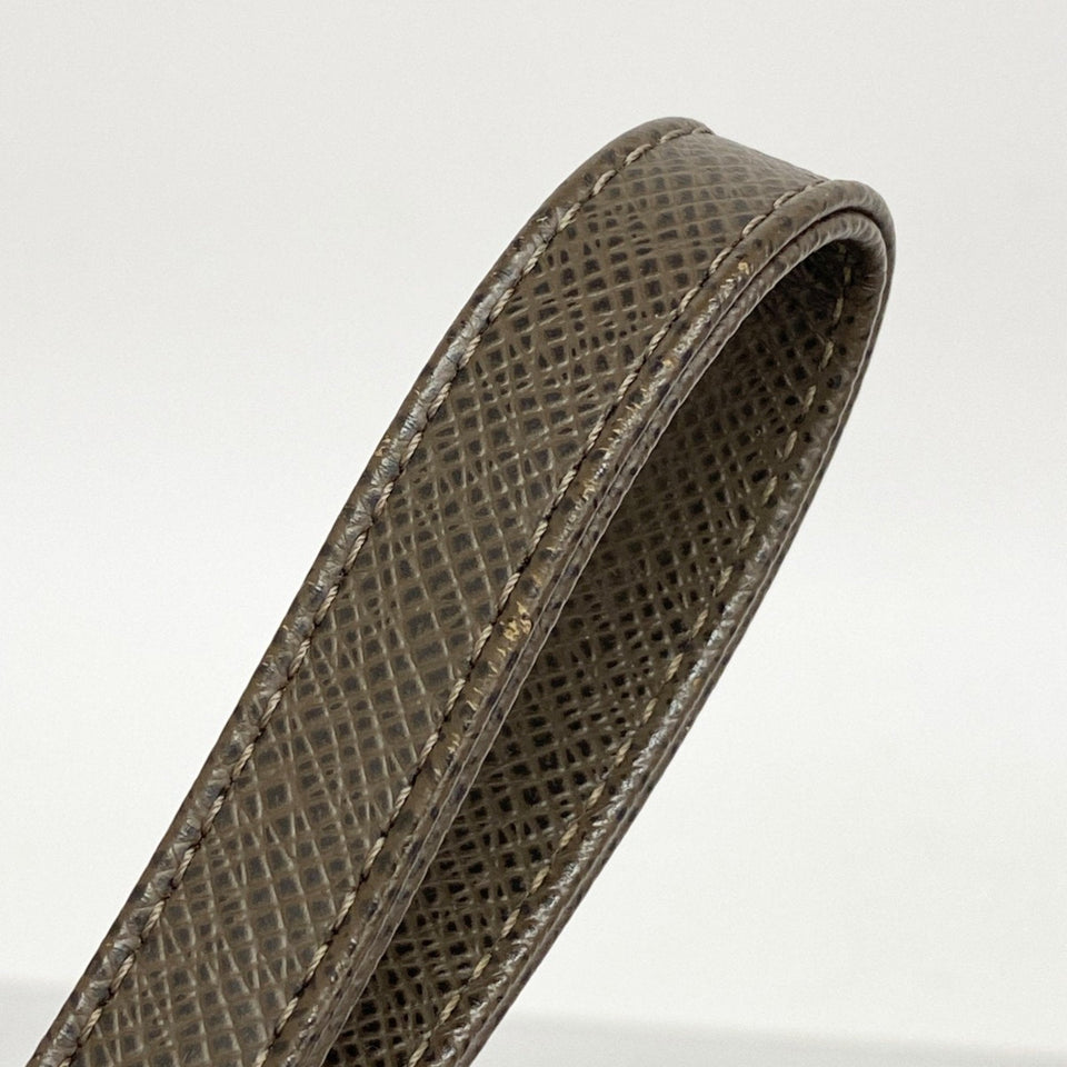 Louis Vuitton Selenga  Leather Clutch Bag