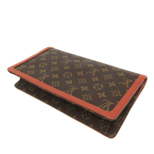 Louis Vuitton Pochette Dame  Canvas Clutch Bag