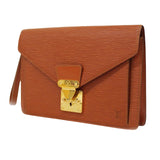 Louis Vuitton Sellier Drangonne  Leather Clutch Bag