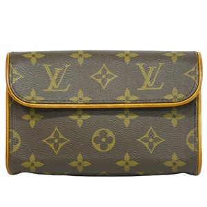 Louis Vuitton Florentine  Canvas Clutch Bag