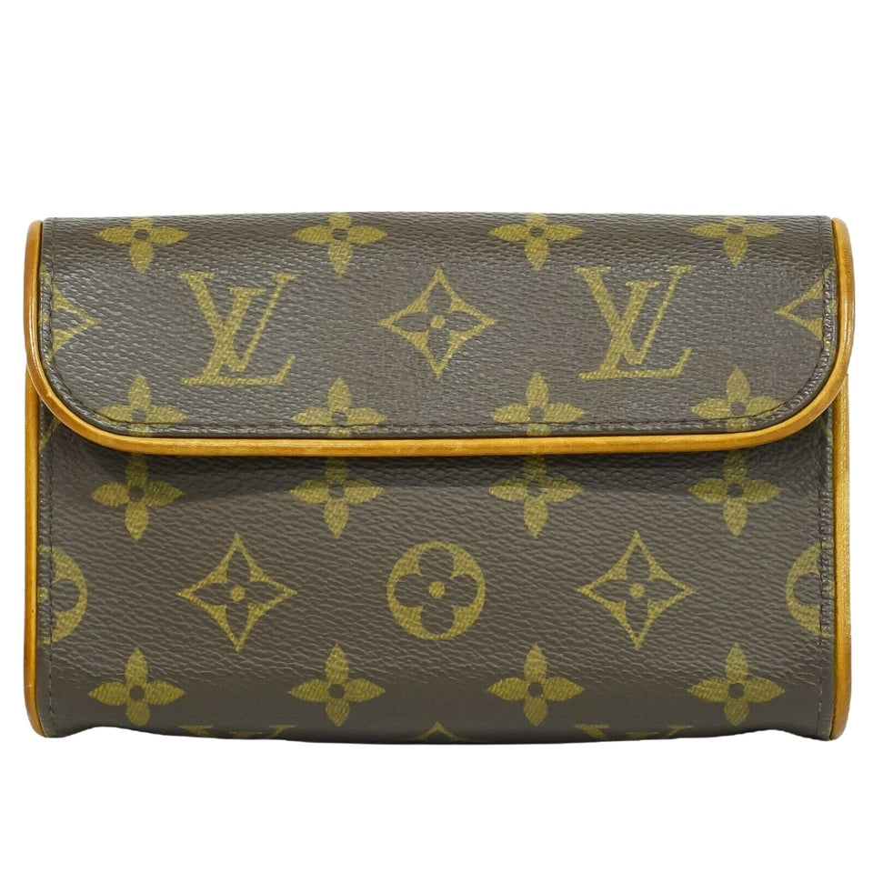 Louis Vuitton Florentine  Canvas Clutch Bag