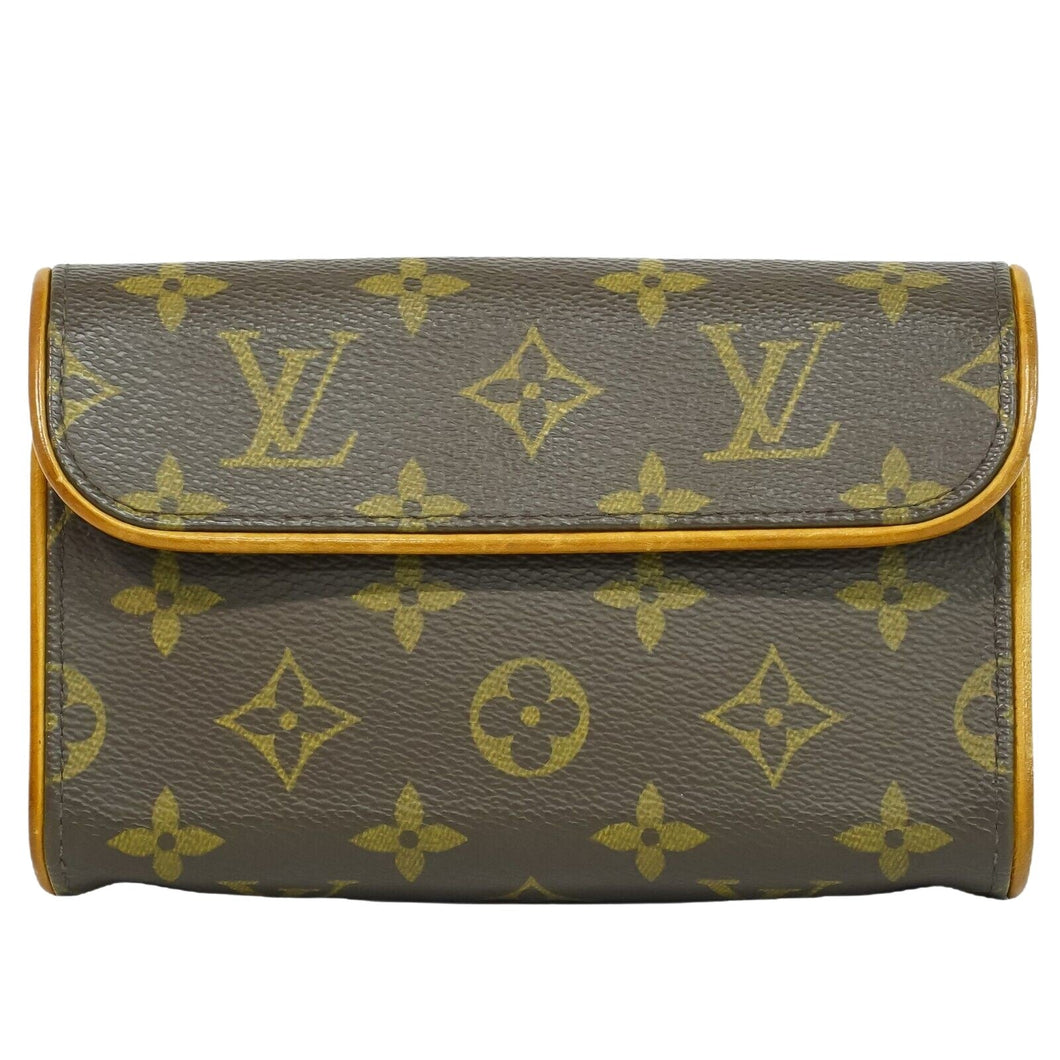 Louis Vuitton Florentine  Canvas Clutch Bag