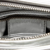 Dior Metallic Patent Leather Lady Dior Medium Tote