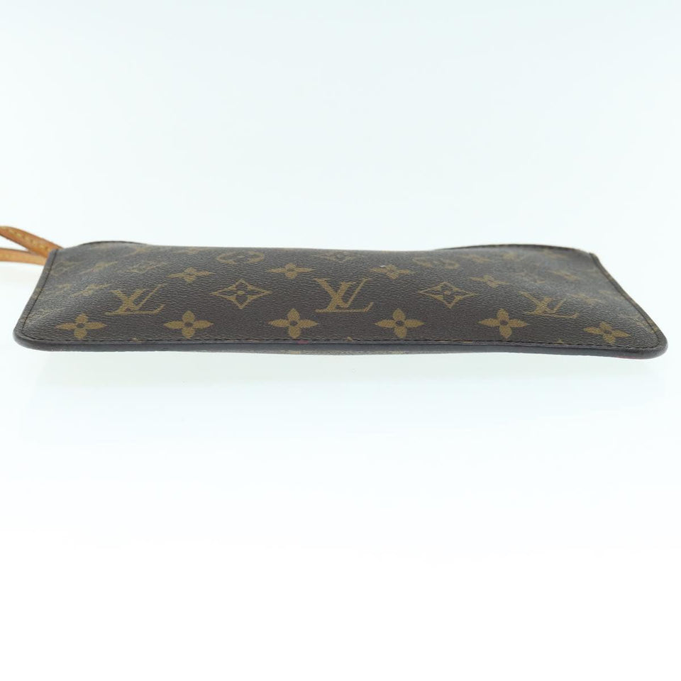 Louis Vuitton Neverfull Pouch  Canvas Clutch Bag
