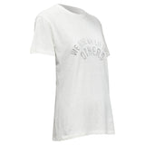 Dior We Rise By Lifting Others Reversed Print Cotton Linen Tshirt