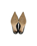 Dior Lace-Up Pointed-Toe Ankle Boots in Black Leather