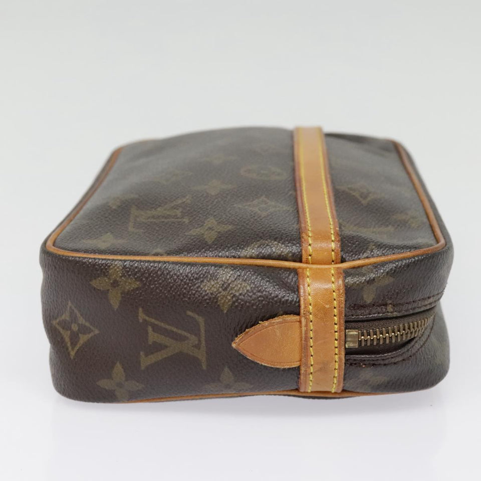 Louis Vuitton Compiegne 23  Canvas Clutch Bag