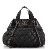 CHANEL In The Mix Tote Quilted Iridescent Calfskin Large