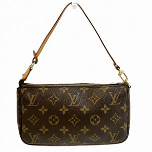 Louis Vuitton Pochette Accessoires  Canvas Clutch Bag