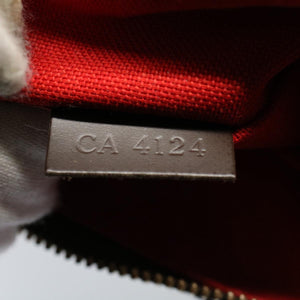 Louis Vuitton Pochette Accessoire  Canvas Clutch Bag