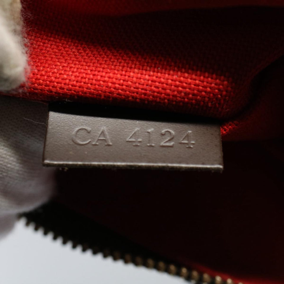 Louis Vuitton Pochette Accessoire  Canvas Clutch Bag