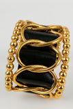 Bracelet en cuir Chanel 1990s