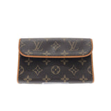 Louis Vuitton Florentine  Canvas Clutch Bag