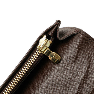 Louis Vuitton Damier Portefolio Sarah Long Wallet N61734 Brown PVC Leather  Louis Vuitton Long Wallet