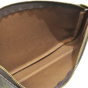 Louis Vuitton Pochette Accessoire  Canvas Clutch Bag