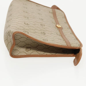 Dior Honeycomb  Canvas Clutch Bag